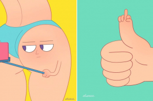 Черный юмор в картинках