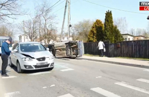 Крупное ДТП в Пардаугаве: движение автобусов Rīgas satiksme нарушено