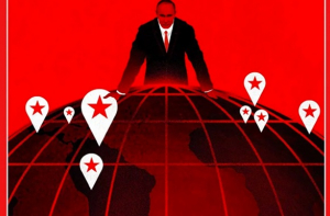 Возвышающийся над миром Путин попал на обложку Time