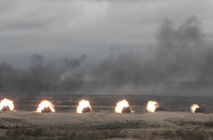 ФОТОГАЛЕРЕЯ: проверка танков боем на Адажском полигоне