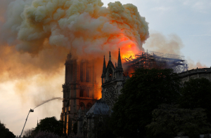 Хладнокровные профи! Журналист объяснила действия французских пожарных