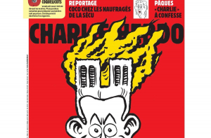 Charlie Hebdo опубликовал карикатуру на пожар в соборе Нотр-Дам