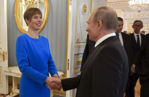 Кальюлайд пригласила Путина посетить Эстонию