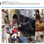 Facebook удаляет записи о терактах в Шри-Ланке