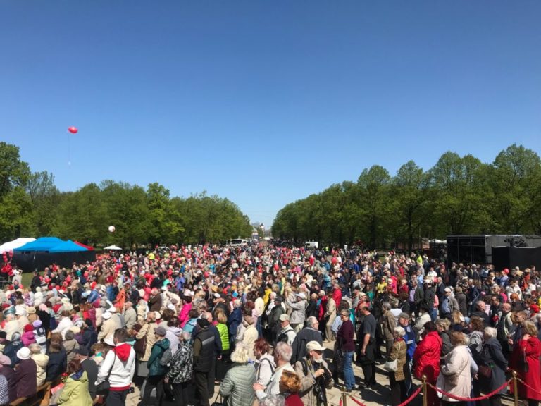Организаторы: торжества 9 мая в парке Победы посетили более 120 000 человек