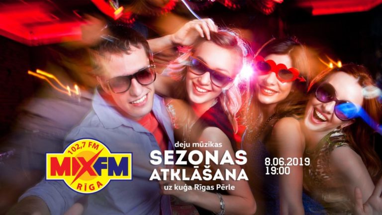 Отдать швартовы! Radio MIX FM открывает сезон на Rīgas Pērle