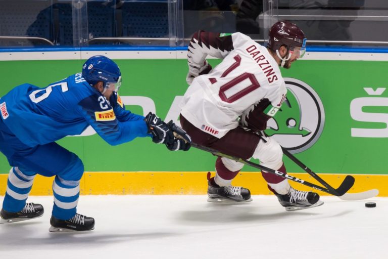 Сборная Латвии по хоккею вошла в историю чемпионатов мира