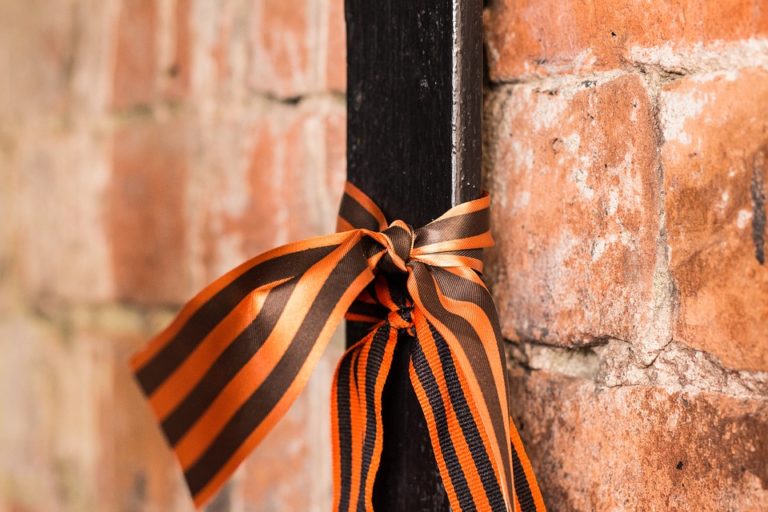 Правозащитник назвала запрет георгиевских ленточек антиконституционным