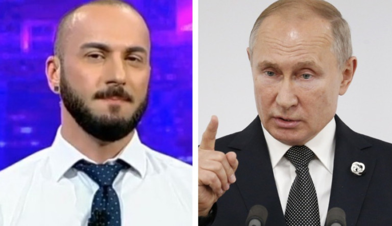 Скандал в Грузии: телеведущий обматерил Путина в прямом эфире