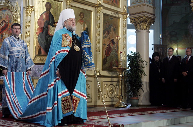 Патриарх Русской православной церкви поблагодарил митрополита Александра за распространение православия в Латвии