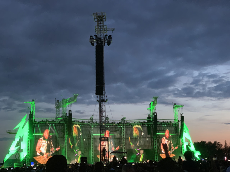Побывали: В Тарту прошел концерт Metallica