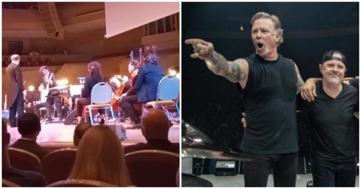 Гитарист «Кино» сыграл песню группы Metallica вместе с оркестром