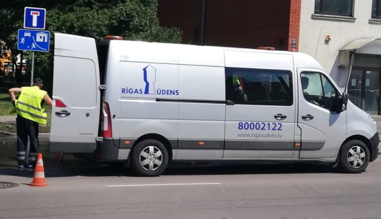 Rīgas ūdens проводит профилактические работы на отдельных улицах столицы