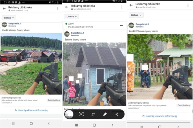 Создатели игры в Литве предлагали пострелять по детям в таборе
