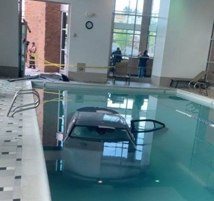 Необычные аварии и впечатляющие ДТП