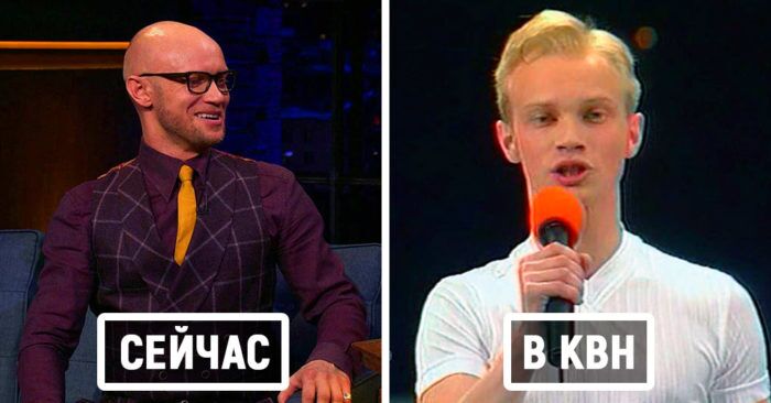 15 фотографий российских знаменитостей, которые когда-то были звёздами КВН