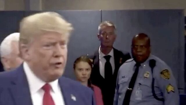 Трампа позабавило заявление юной активистки Греты Тунберг об украденном детстве