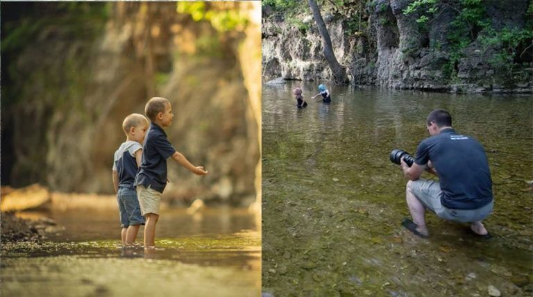 Фотограф показал, как одни и те же места выглядят глазами обычного человека, и через его объектив