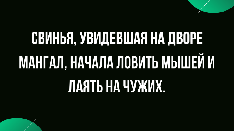 юмор и анекдоты