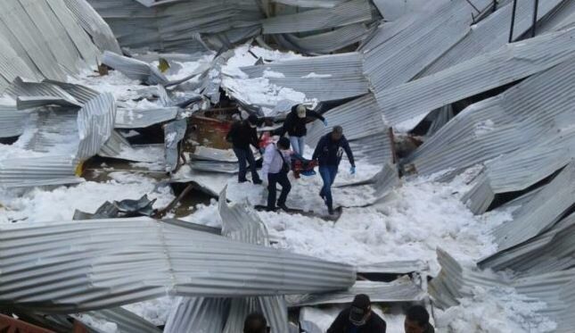 В Перу у здания обвалилась крыша: погибло шесть человек