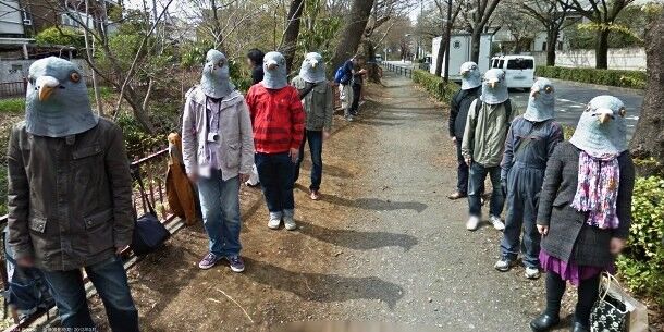 8 очень странных фото снятых камерой google street