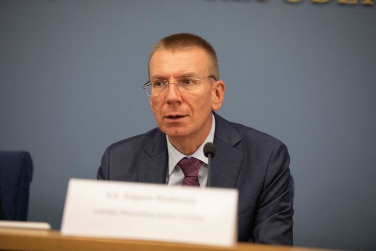 «Надо объяснять людям 16 марта». Ринкевич рассказал, кто должен заботиться об образе Латвии
