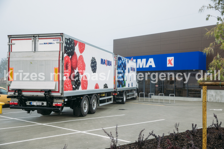 Впервые в Балтии проведены учения по действиям в чрезвычайных ситуациях в магазинах розничной торговли