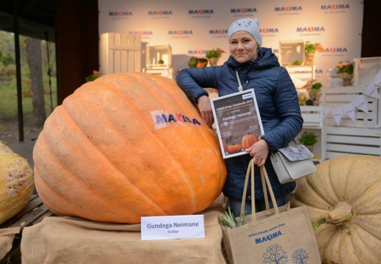 ФОТО: в Латвии прошел чемпионат самых больших тыкв