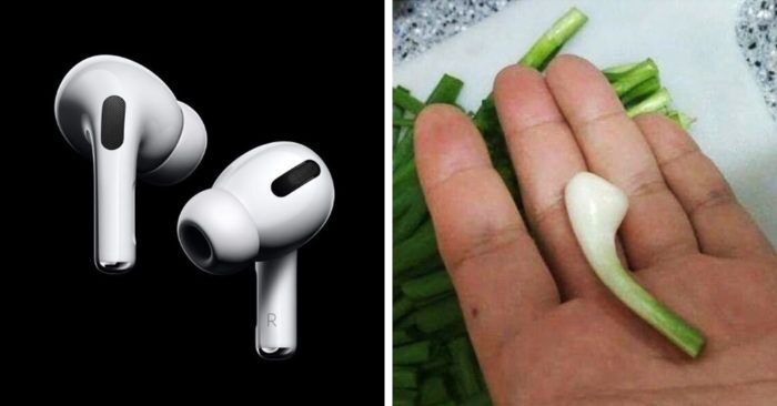 Свежие мемы на тему новых наушников Apple