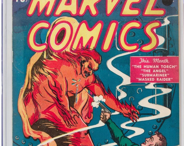 Очень много нолей. Первый комикс Marvel продали за рекордную сумму