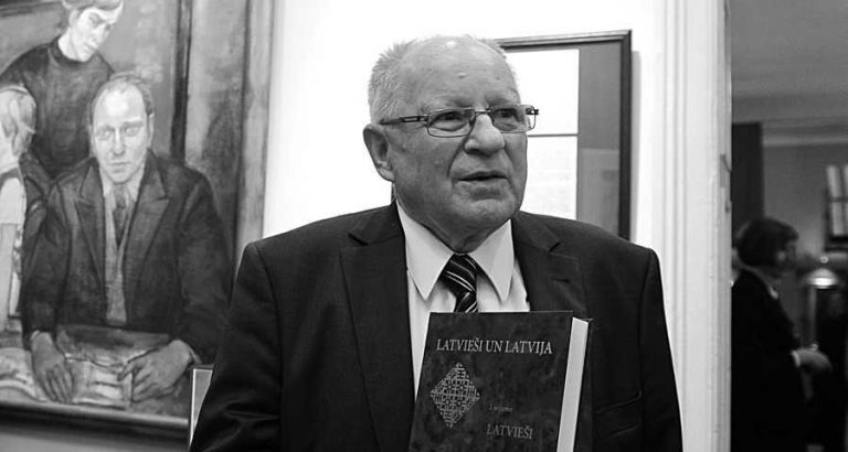 Скончался академик Янис Страдиньш