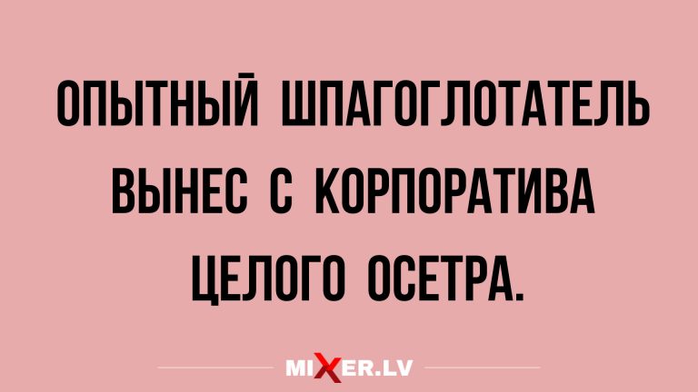 новенькие анекдоты и юмор