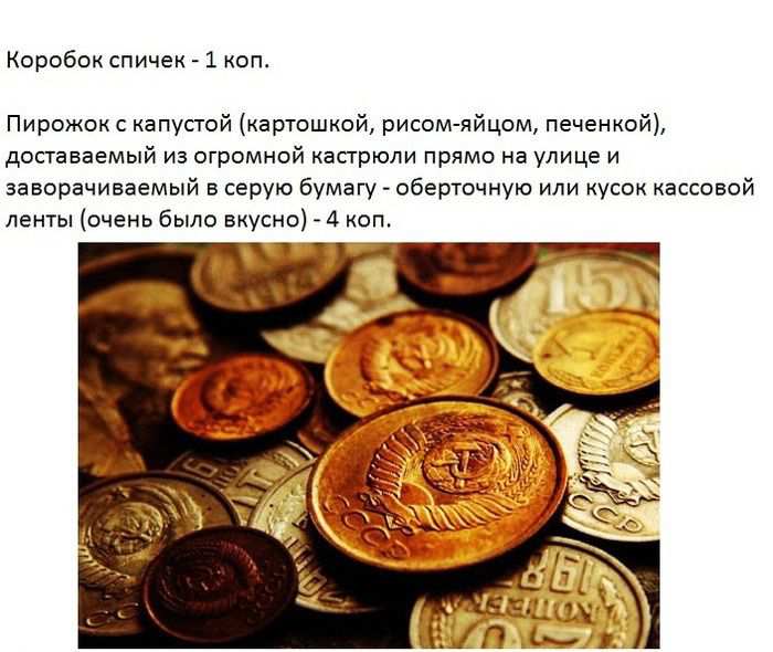 Вспоминая смешные цены, которые были во времена СССР