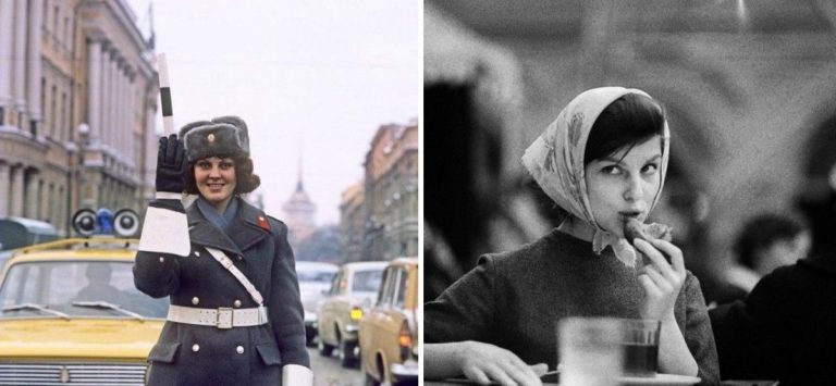 Архивные снимки, на которых запечатлены любопытные моменты истории.