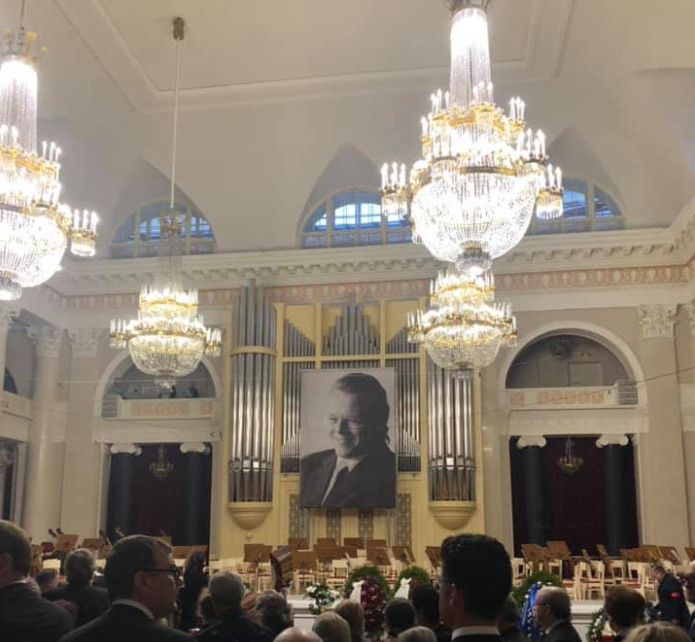 В Санкт-Петербурге простились с дирижером Марисом Янсонсом