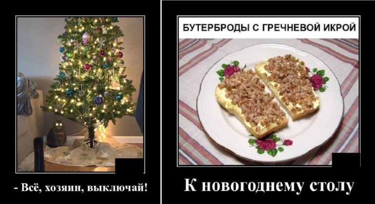 Демотиваторы в конце рабочей недели и гречневая икра