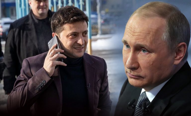 Путин впервые за шесть лет поздравил президента Украины с Новым годом