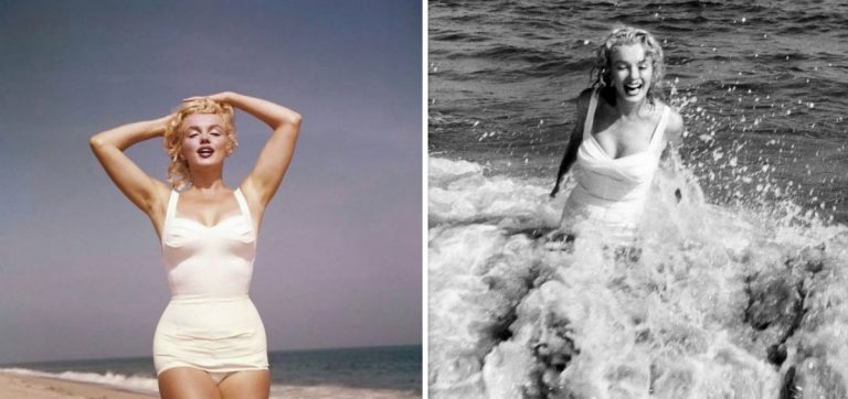 17 снимков с легендарной фотосессии Мерилин Монро