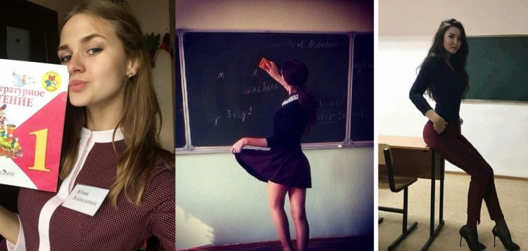 Практикантки и учительницы, на уроках которых нет проблем с посещаемостью