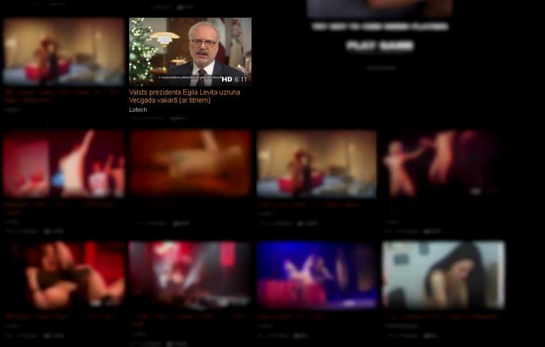 Новогоднее обращение Левитса заметили на Pornhub