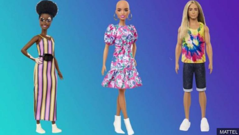 Barbie выпустят кукол с лысиной, инвалидностью и кожными заболеваниями
