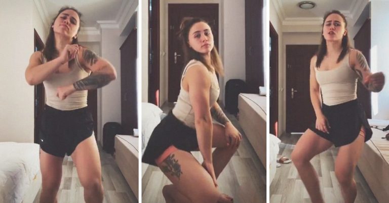Латвийская звезда тяжелой атлетики покорила Tik Tok своими танцами
