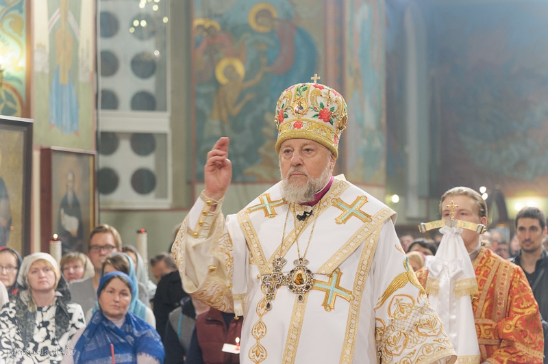 Детей надо воцерковлять! Митрополит Александр поздравил православных Латвии с Рождеством
