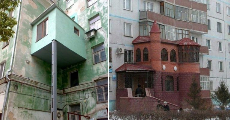 Угадай страну по балкону: несколько уморительных примеров, когда люди решили расширить свою жилплощадь
