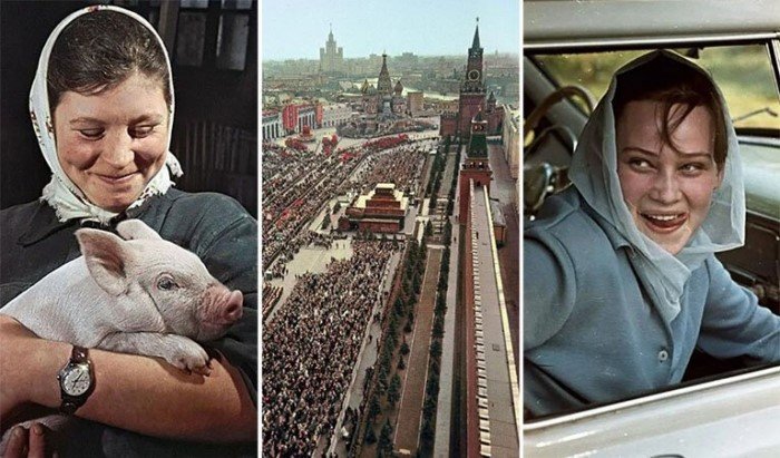 Советский глянец: цветные снимки журнала «Огонек» 50 — 60 годов