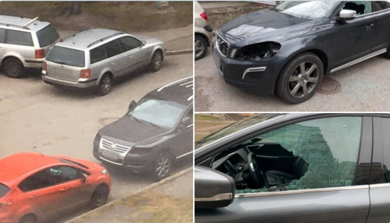 Автоворы активно «работают» в рижских микрорайонах