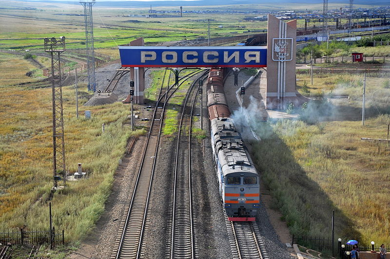 Россия приостановила движение поездов в Китай