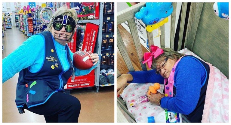 Харизматичная бабуся из универмага Walmart стала звездой соцсетей. Непосредственность — это наше все!