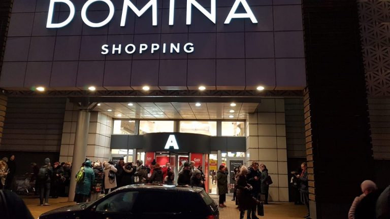 Эвакуация в торговом центре Domina Shopping завершена (ДОПОЛНЕНО в19:35)
