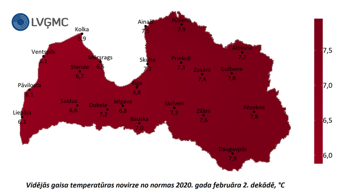 Вот такая зимушка-зима! Вторая декада февраля побила 52 рекорда тепла